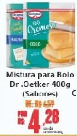 Big Supermercados Mistura para Bolo Dr. Oetker 400g (Sabores) oferta