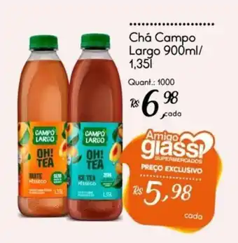 Giassi Supermercados Chá Campo Largo oferta