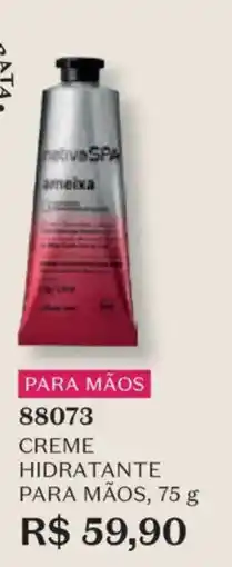 O Boticário Creme hidratante para mãos oferta