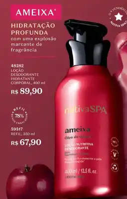 O Boticário Loção desodorante hidratante corporal oferta
