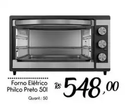 Giassi Supermercados Forno Elétrico Philco Preto 50l oferta