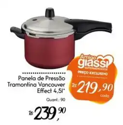 Giassi Supermercados Panela de Pressão Tramontina Vancouver Effect 4,5l oferta