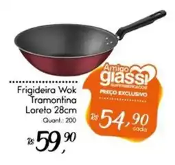 Giassi Supermercados Frigideira Wok Tramontina Loreto oferta