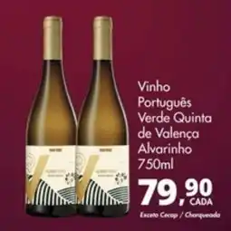 Delta Supermercados Vinho Português Verde Quinta de Valença Alvarinho oferta