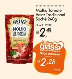 Giassi Supermercados molho tomate heinz tradicional oferta