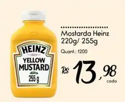 Giassi Supermercados Mostardada heinz oferta