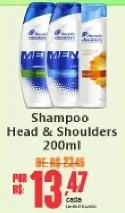 Big Supermercados Shampoo head & shoulders oferta