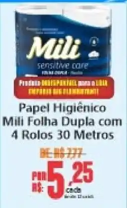 Big Supermercados Papel Higiênico Mili Folha Dupla oferta