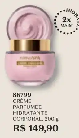 O Boticário Crème parfumée hidratante corporal oferta