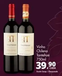Delta Supermercados Vinho Chileno Tantehue oferta