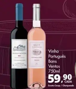 Delta Supermercados Vinho Português Bons Ventos oferta