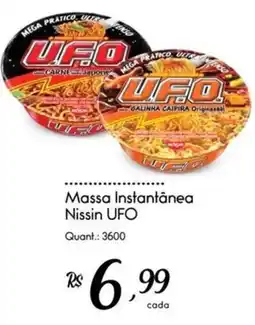 Giassi Supermercados Massa instantânea nissin ufo oferta