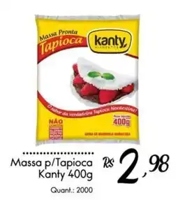 Giassi Supermercados Massa p/Tapioca Kanty oferta