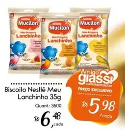 Giassi Supermercados Biscoito Nestlé Meu Lanchinho oferta