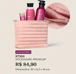 O Boticário necessaire premium* oferta