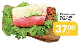 Supermercados Nori Carne bovina ponta de peito oferta