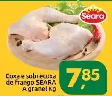 Supermercados Nori Coxa e sobrecoxa de frango seara oferta