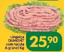 Supermercados Nori Linguiça dumont com rúcula oferta