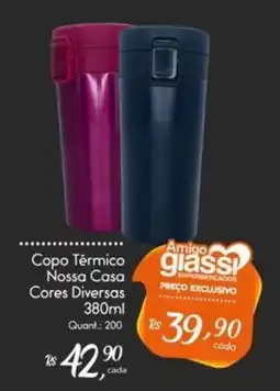 Giassi Supermercados Copó Térmico Nossa Casa Cores Diversas oferta