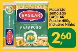 Supermercados Nori Macarrão semolado basilar parafuso oferta