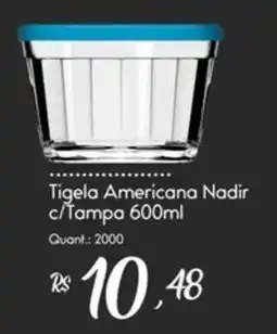 Giassi Supermercados Tigela Americana Nadir oferta