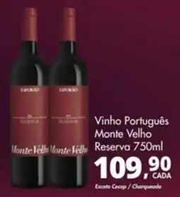 Delta Supermercados Vinho Português Monte Velho Reserva oferta