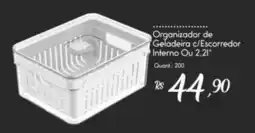 Giassi Supermercados Organizador de Geladeira c/Escorredor Interno Ou 2,2l oferta