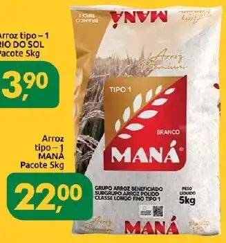 Supermercados Nori Arroz tipo 1 MANA oferta