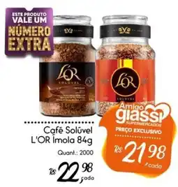 Giassi Supermercados Café Solúvel L'OR Ímola oferta