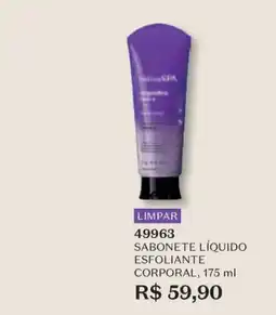 O Boticário Sabonete líquido esfoliante corporal oferta