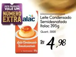 Giassi Supermercados Leite Condensado Semidesnatado Italac oferta