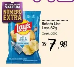 Giassi Supermercados Batata lisa lays oferta