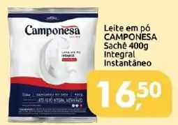Supermercados Nori Leite em pó camponesa sachê integral oferta