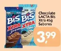 Supermercados Nori Chocolate lacta bis xtra 45g sabores oferta