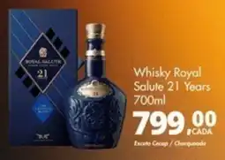Delta Supermercados Whisky Royal Salute 21 Years oferta