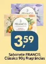 Supermercados Nori Sabonete francis clássico fragrâncias oferta