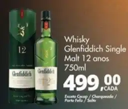 Delta Supermercados Whisky Glenfiddich Single Malt 12 anos oferta