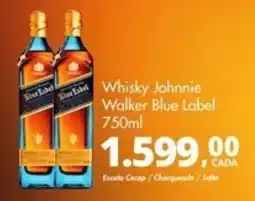 Delta Supermercados Whisky Johnnie Walker Blue Label oferta