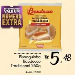 Giassi Supermercados Bisnaguinha Bauducco Tradicional oferta