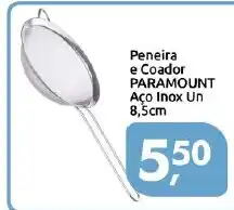 Supermercados Nori Peneira e Coador PARAMOUNT Aço Inox Un oferta