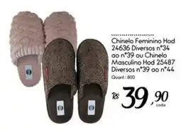 Giassi Supermercados Chinelo Feminino Hod ou Chinelo Masculino Hod oferta