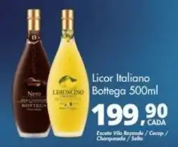 Delta Supermercados Licor Italiano Bottega 500ml oferta