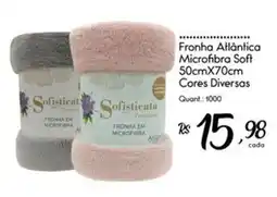 Giassi Supermercados Fronha atlântica microfibra soft oferta