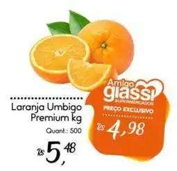 Giassi Supermercados Laranja umbigo premium oferta