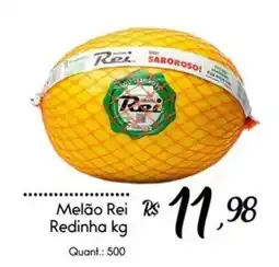 Giassi Supermercados Melão Rei Redinha oferta