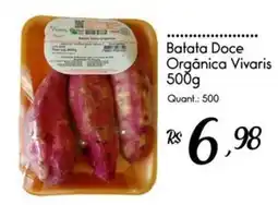 Giassi Supermercados Batata Doce Orgânica oferta