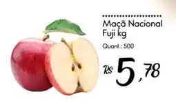 Giassi Supermercados Maçã Nacional Fuji oferta