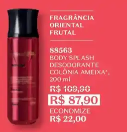 O Boticário body splash desodorante colônia ameixa* oferta