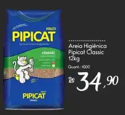 Giassi Supermercados Areia Higiênica Pipicat Classic oferta