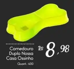 Giassi Supermercados Comedouro Duplo Nossa Casa Ossinho oferta